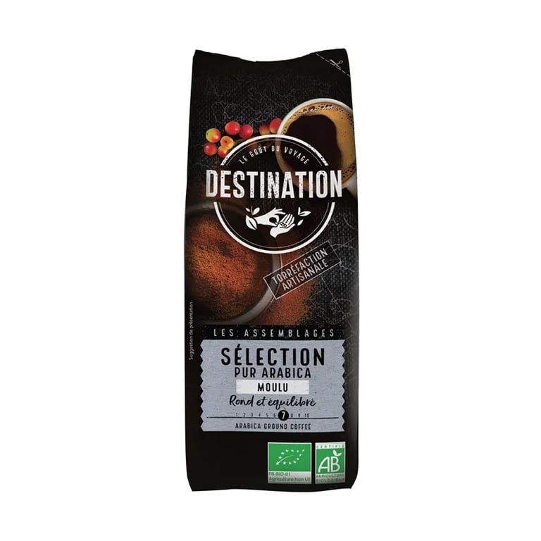 Café Puro Arábica Molido Selección Bio