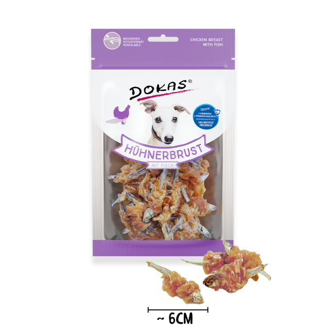 Pechuga de Pollo con Pescado Para Perros