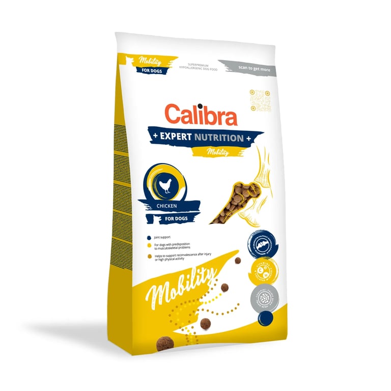 Dog Adult Expert Nutrition Mobility Poulet.