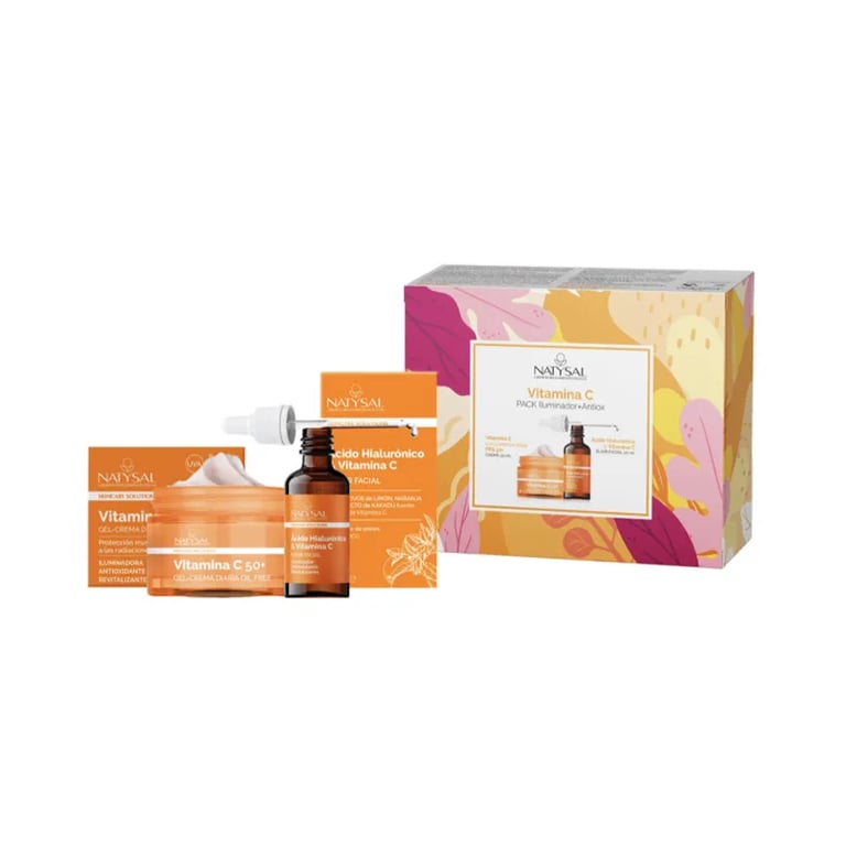 Pack Vitamine C Crème Visage 50 ml + Élixir Acide Hyaluronique
