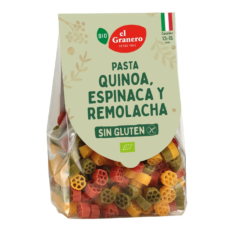 Pâtes Sans Gluten Bio Tricolores