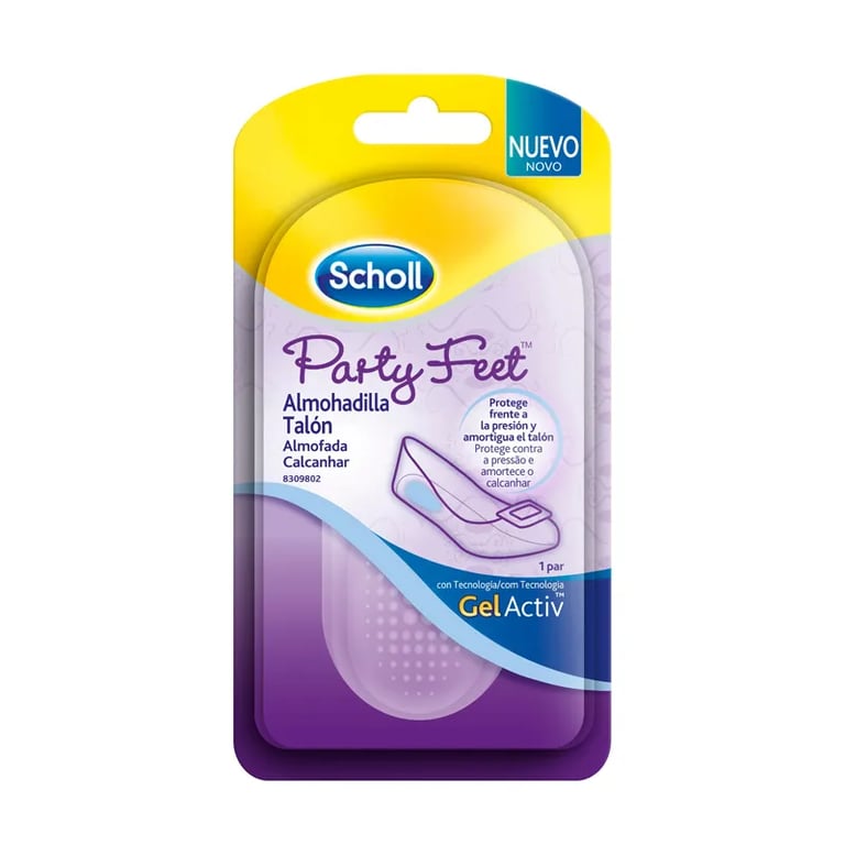 PARTY FEET GEL ACTIV ALMOHADILLA TALÓN