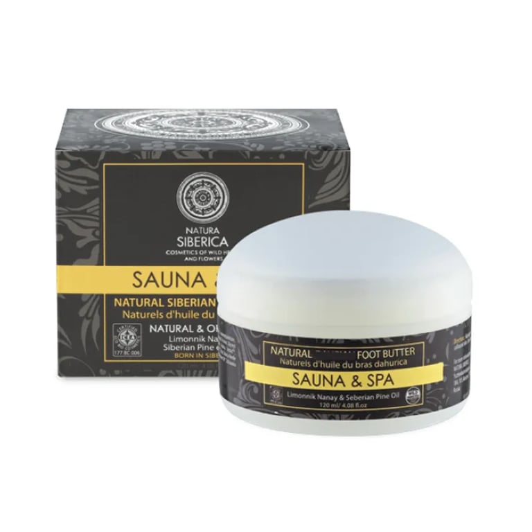SAUNA & SPA MANTEIGA NATURAL SIBERIANA PARA PÉS