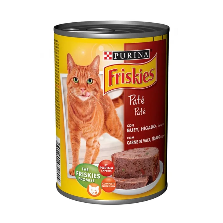 Gato Adulto Con Buey E Hígado En Paté 400g