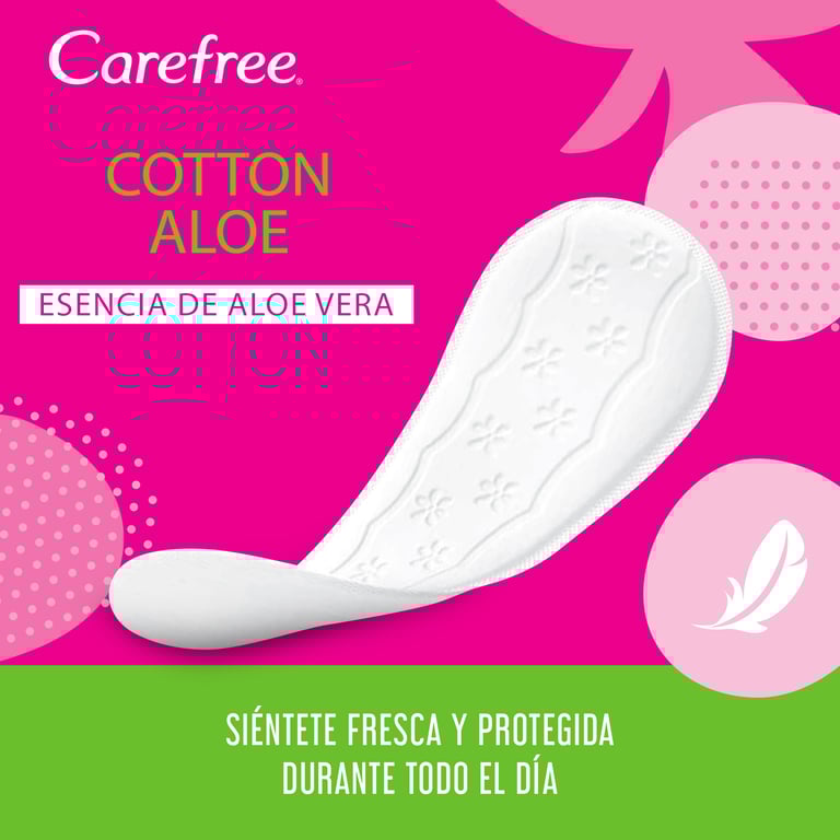 Cotton Feel Normal Aloe Vera 56 Unités de Carefree