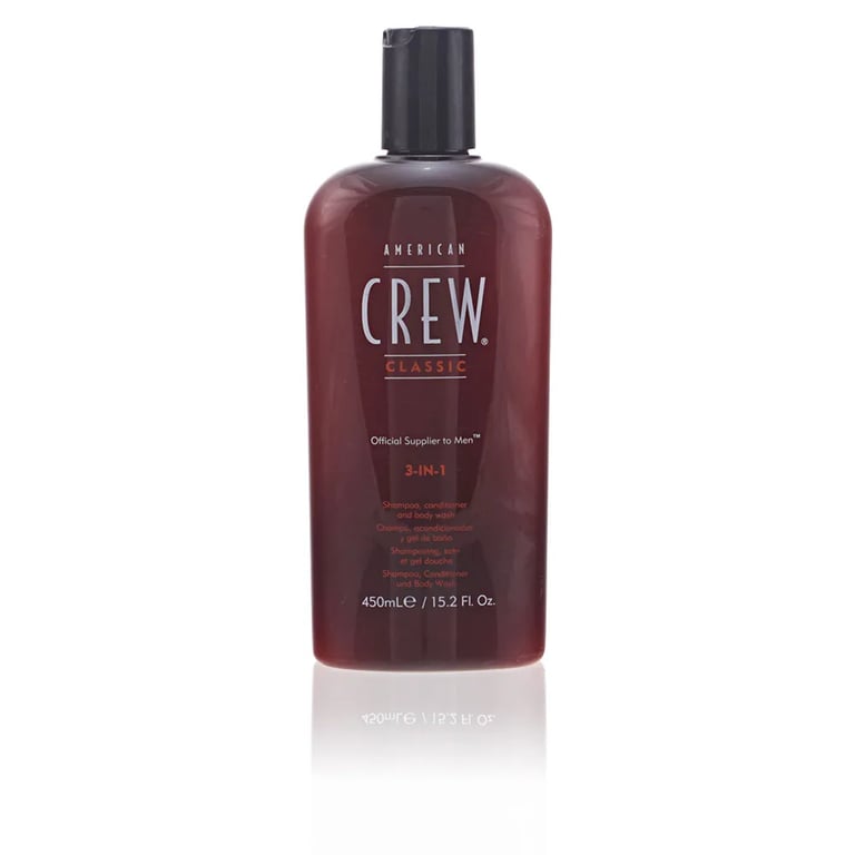 Crew 3 In 1 Shampoo Conditioner & Body Wash