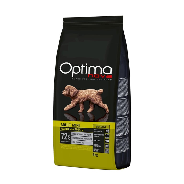Pienso para Perros Mini Adultos Digestive Conejo y Patata