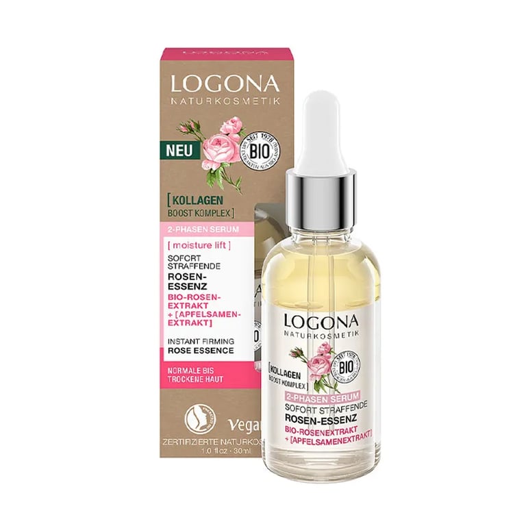 HYDRATEREND SERUM GLADDERENDE ROZEN BIO
