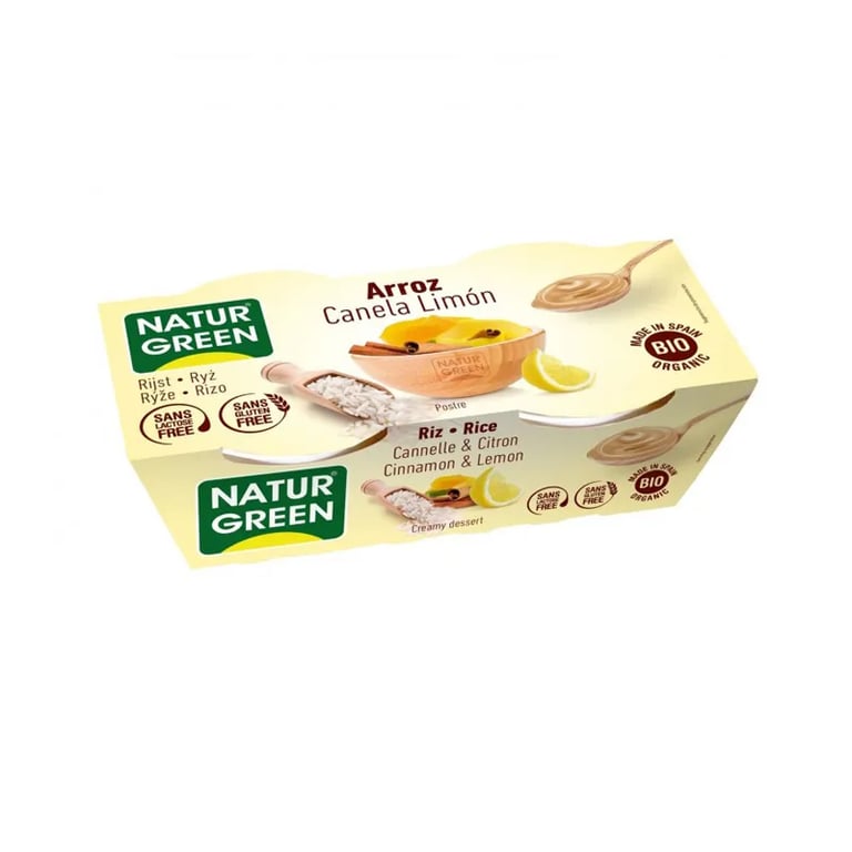 Dolce Riso Con Cannella e Limone Bio