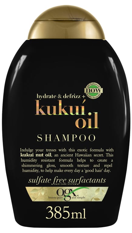 Kukui Oil Anti-Frizz Hair Shampoo 385 ml