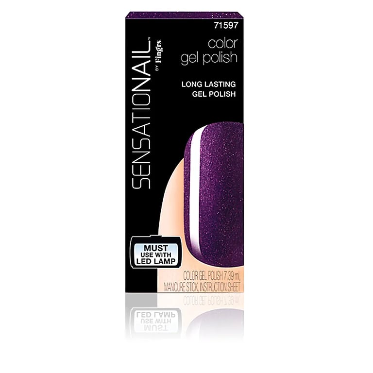 Sensationail Gel COULEUR #Purple Orchids