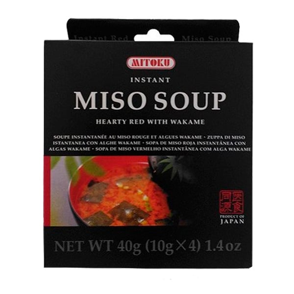 Sopa de Miso Roja Instantánea con Wakame