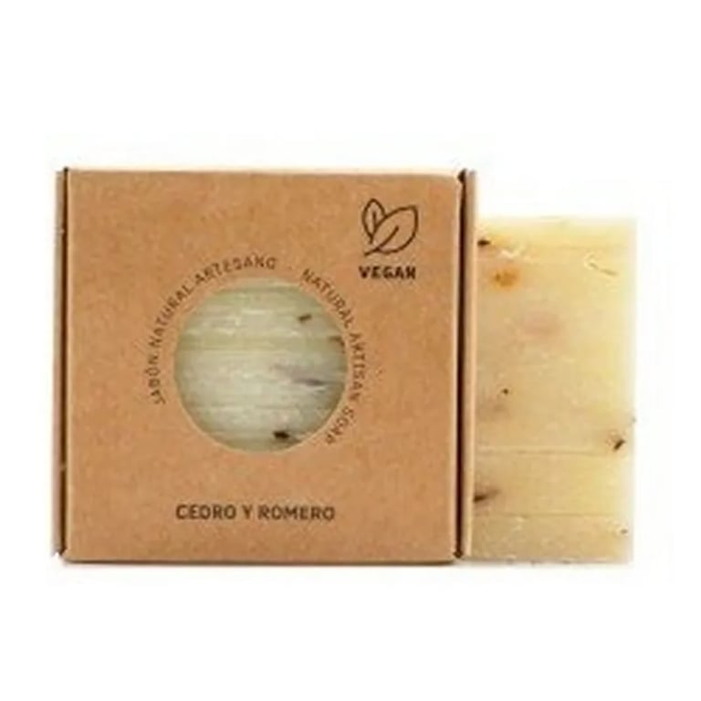 Sabão Natural Artesanal Cedro e Alecrim Vegano