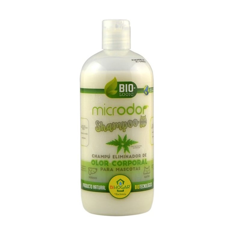 Microdor Champú Elimina Olor Corporal Para Mascotas 500 ml