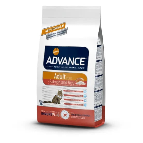 Katzenfutter Adult Lachs und Reis