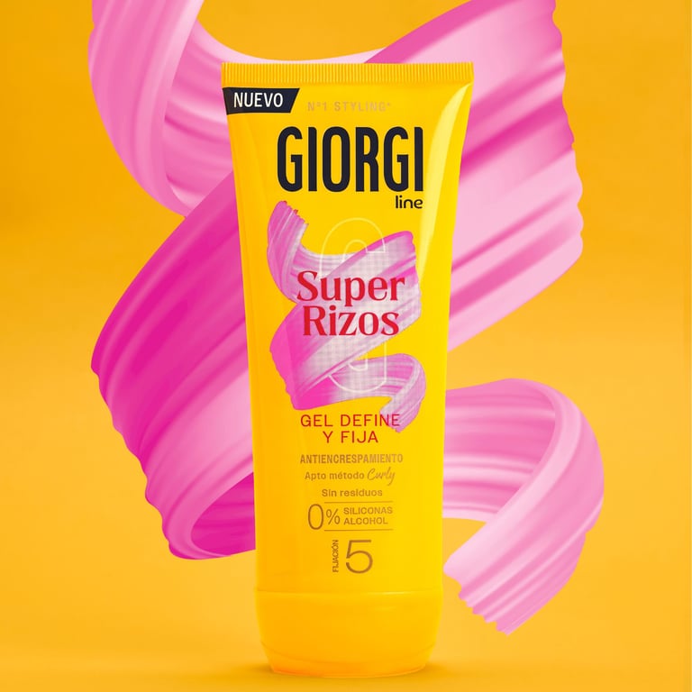 Super Boucles Gel Définit Et Fixe 5 170 ml de Giorgi