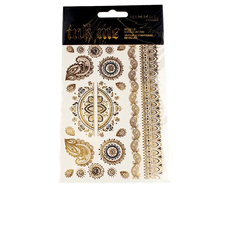 Ink Me Metallic Sticker Tattoo