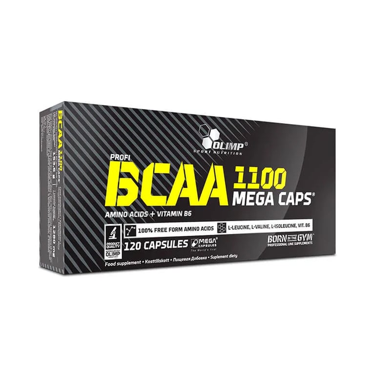 BCAA 1100 Mega Caps