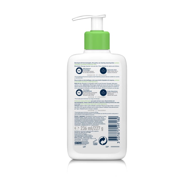 CERAVE LIMPIADOR HIDRATANTE 236ml