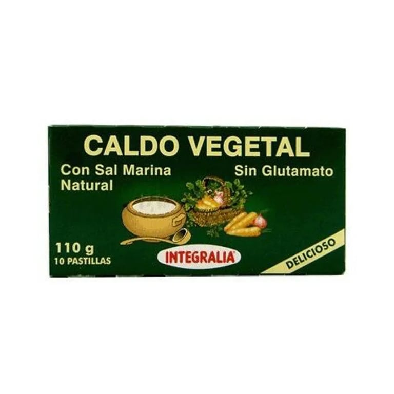 Caldo Vegetal Con Sal Marina