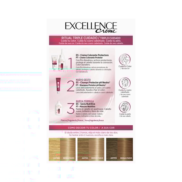 Excellence Creme Tönung #4.15 Dunkelbraun von L'Oreal Expert Professionnel