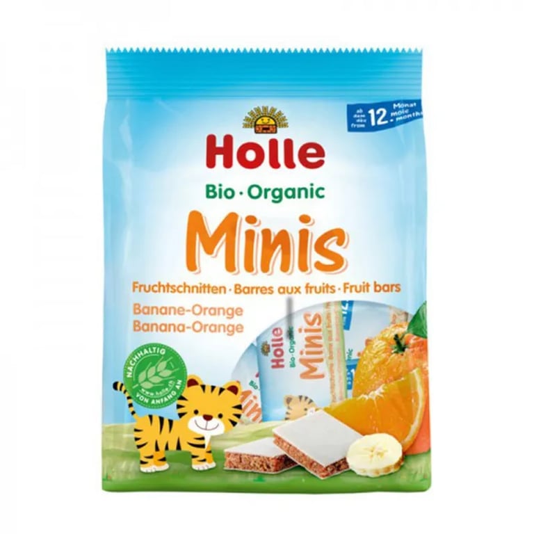 Barritas Mini Platano Y Naranja +12 Meses Bio