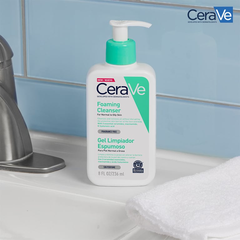CERAVE GEL NETTOYANT MOUSSANT 236 ml
