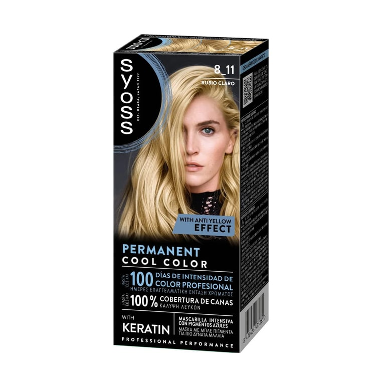 Tinta Permanent #8-11 Biondo Chiaro