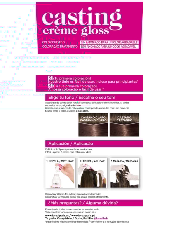 Casting Crème Gloss #415 - Castaño Helado de L'Oreal Paris