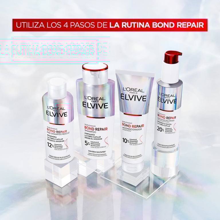 Bond Repair Serum Senza Risciacquo Protegge Addolcisce 150 ml di Elvive
