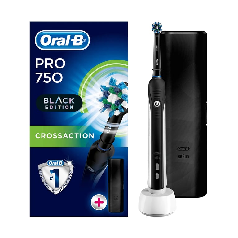 Oral-B Spazzolino Elettrico Pro 750 Black Edition