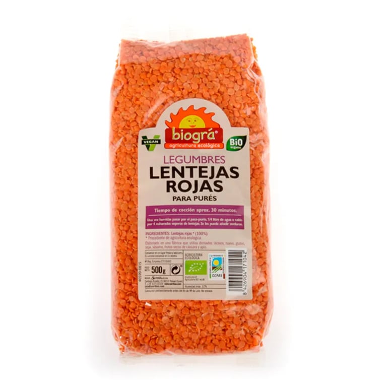 Lentejas Rojas Bio