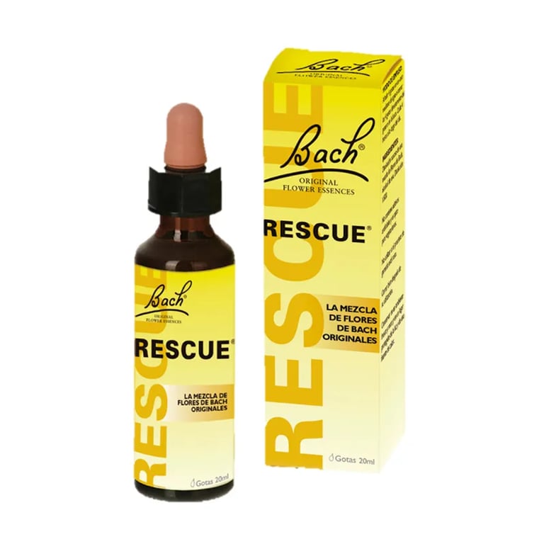 FLORES DE BACH ORIGINALES RESCUE GOTAS