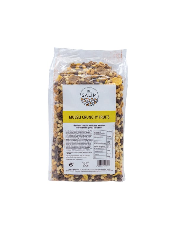 Muesli Croustillant Fruits Fibres