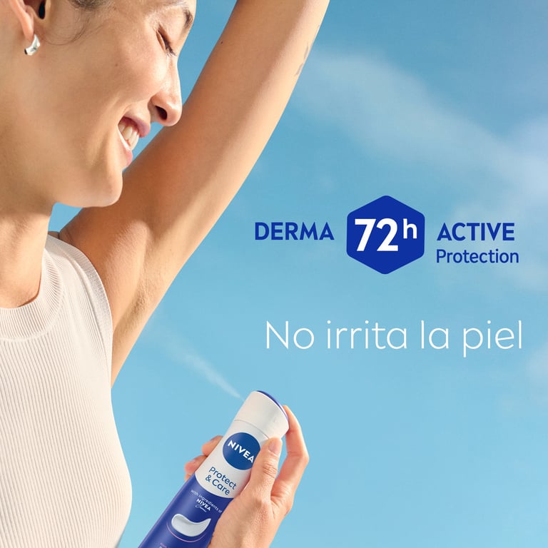 Protege Cuida Desodorante Spray 200 ml de Nivea