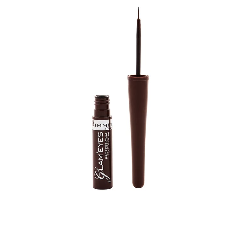 GLAM'EYES PROFESSIONAL LIQUID EYE LINER #002-BROWN