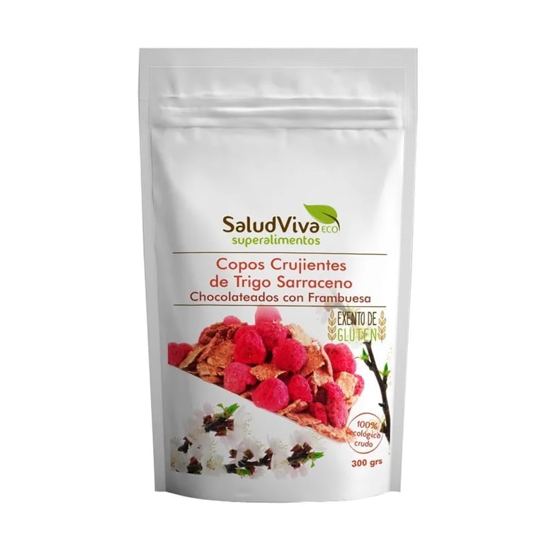Muesli Crujiente Trigo Sarraceno Chocolate Y Frambuesa