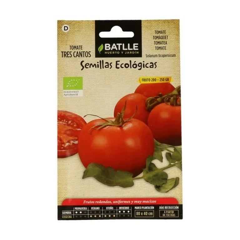 Semillas Tomate Tres Cantos Eco