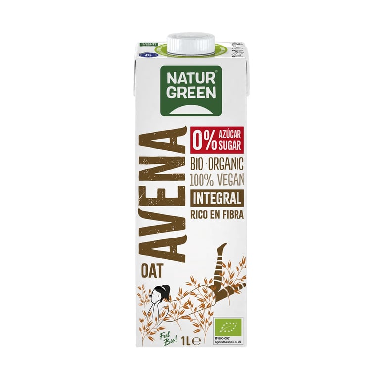 Bevanda d’Avena Integrale 0% Zuccheri Bio