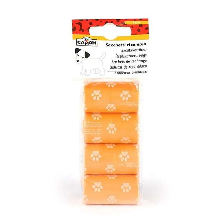 Bolsas Higiénicas Mini 4 Rollos De 10 Bolsas