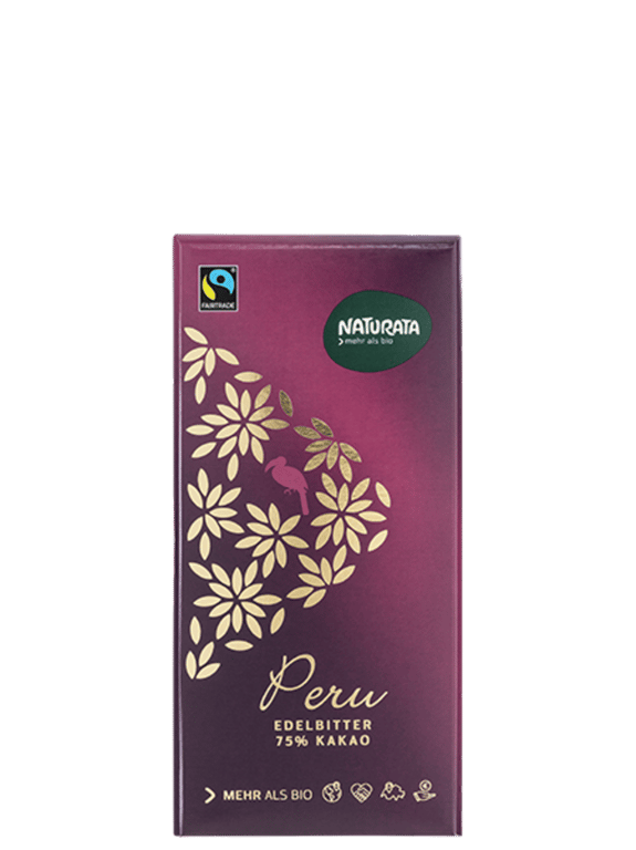 Chocolat Noir Pérou 75% Bio