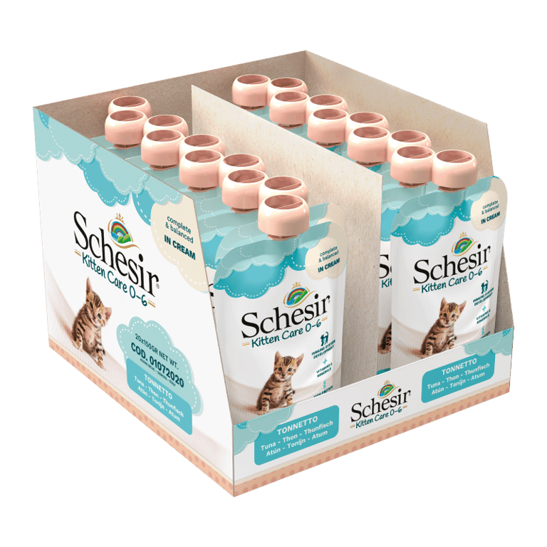Kitten Pouch Atum em Creme