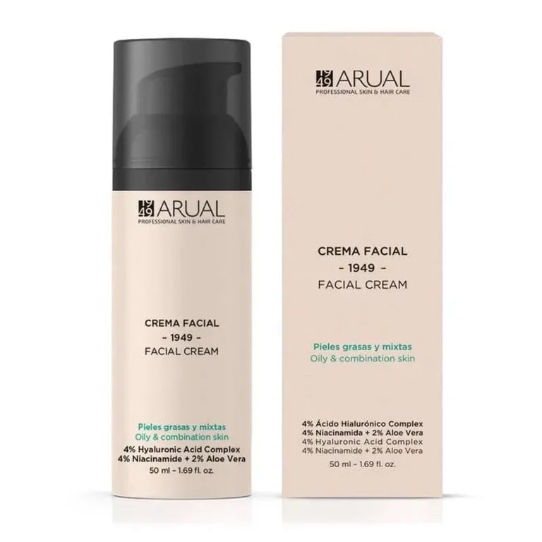 Crema Facial Pieles Grasas Y Mixtas