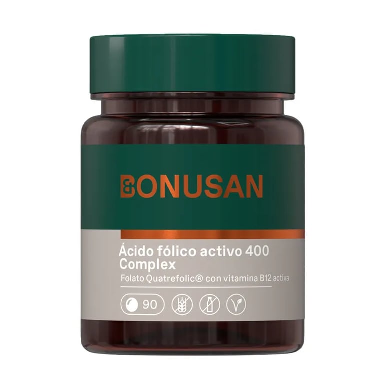 Ácido Fólico Activo 400 Mcg Plus