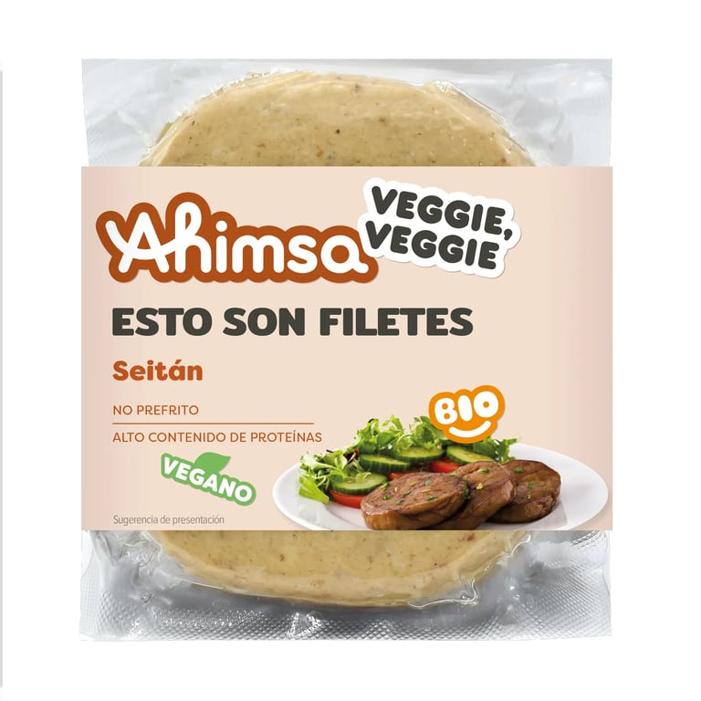 Filetes Seitán Vegano Bio