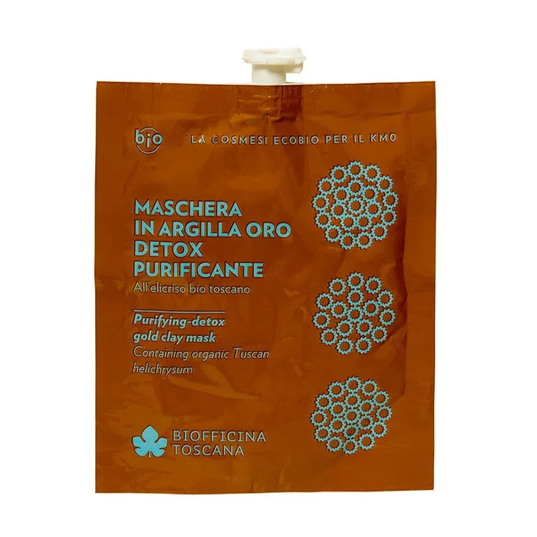 Máscara Detox Purificante Argila Dourada