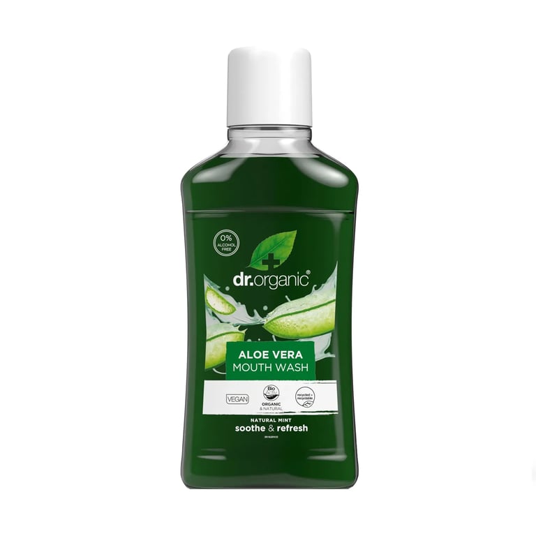 ENJUAGUE BUCAL DE ALOE VERA ORGÁNICO