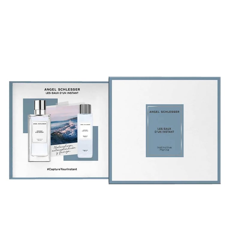 Les Eaux D'Un Instant Instinctive Marine Set EDT 100 ml + Gel Doccia 100 ml