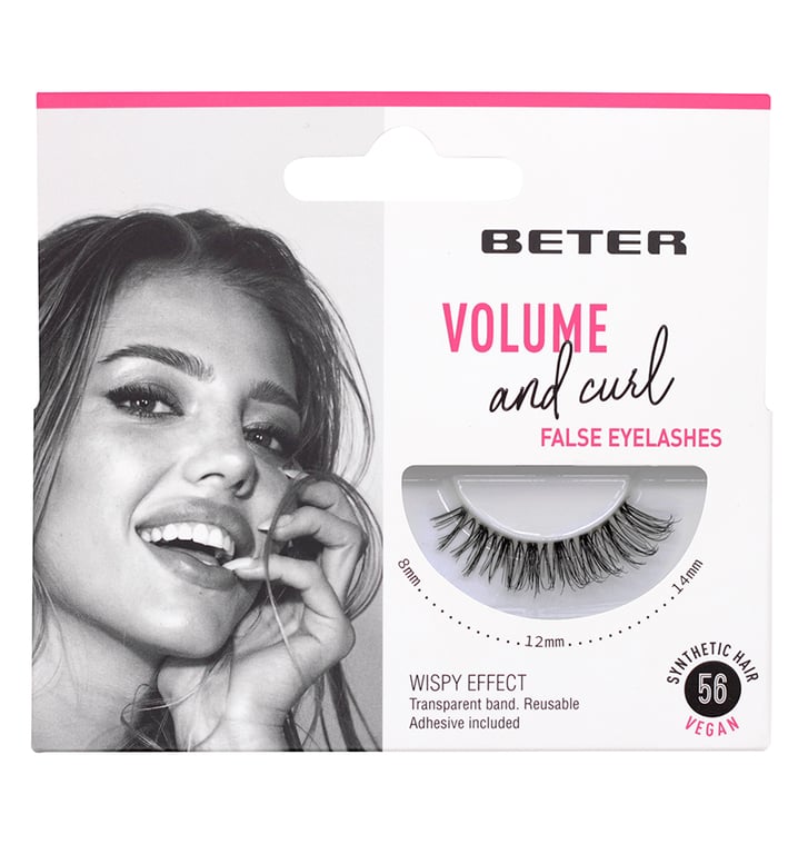Künstliche Wimpern #256 - Volumen Und Curl   von Beter