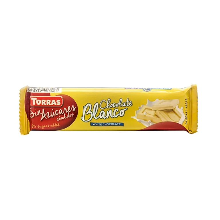 Tablete de Chocolate Branco Sem Açúcar